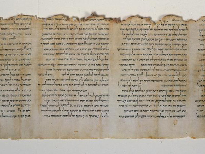 The Temple Scroll of the Dead Sea Scrolls (1st century BCE)